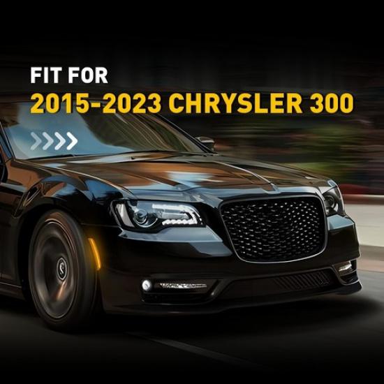 For Chrysler 300 2015-23 Amber LED Side Marker Lights Lamps Front Left Right EOA