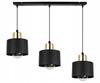 MODERN CEILING HANGING LAMP BLACK LED LAMP