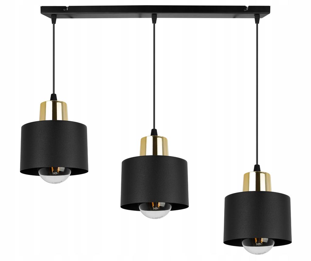 MODERN CEILING HANGING LAMP BLACK LED LAMP