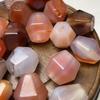 Natural Pink Agate Beads for DIY Crafts and Jewelry Making