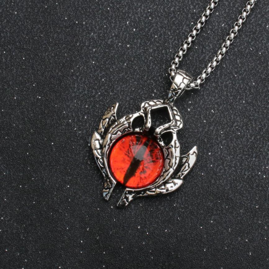 Stainless Steel Necklace Accessories Exaggerated Hip Hop Men'S And Women'S Pendants