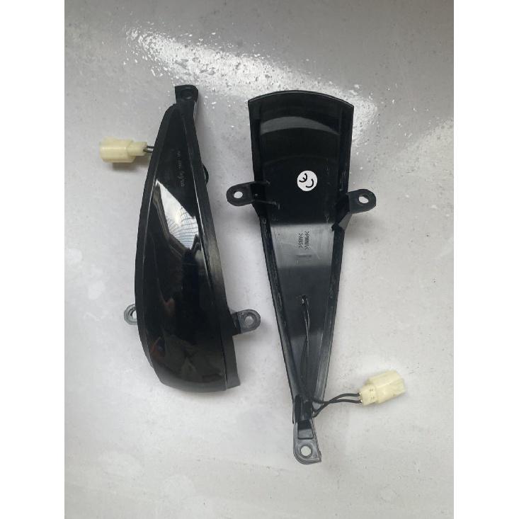 2Pcs Black Dynamic Led Side Wing Mirrors Turn Signal Light Indicator Lamp for Honda Civic MK8 Type-S Type-R Hatchback