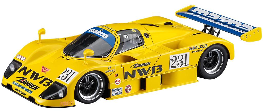 Hasegawa NWB Mazda 767B 1991 JSPC Test Car Plastic Model 20632 1/24