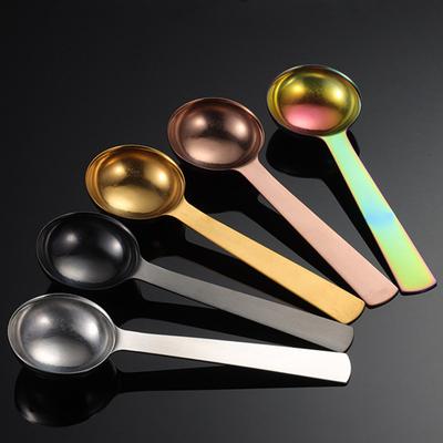 Cucchiaio Misurino Multifunzionale in Acciaio Inossidabile per Caffè Cibo Tè Accessori da Cucina Utensili da Forno 10-15ML Cucchiai Monocolore