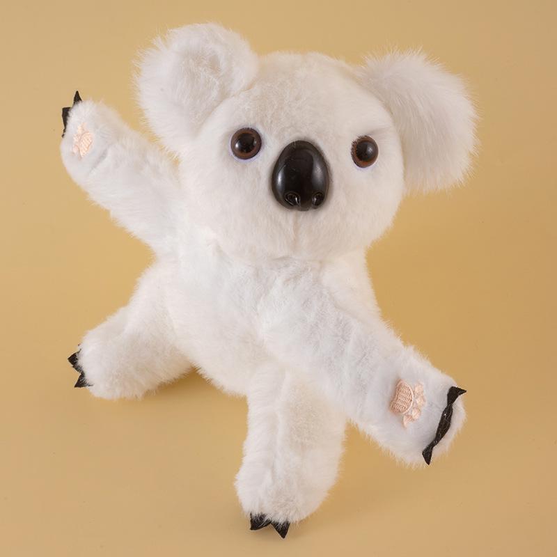 Cute Animal Tiger Leopard Snapping Circle Plush Toy Doll Koala Rabbit Bracelet Doll Children's Doll