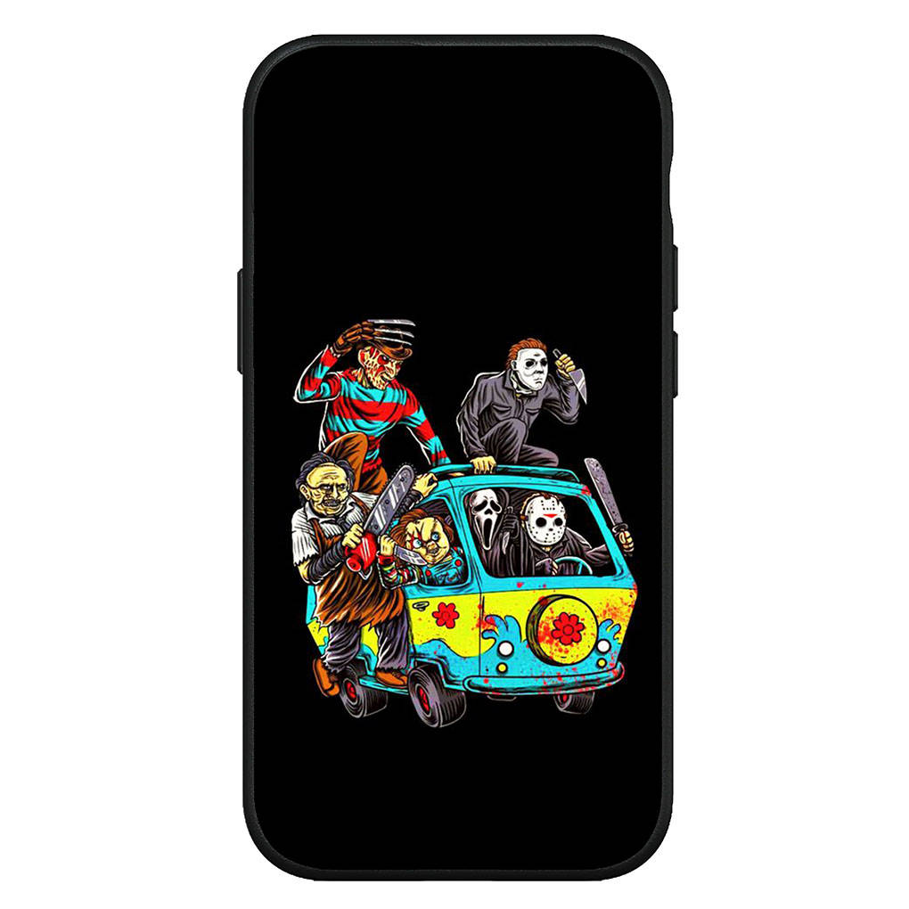 

для iPhone 16 15 X XR Samsung Galaxy S24 S23 Plus Xiaomi Redmi Note 13 12 11 Pro Max 14 OPPO Huawei чехол Хэллоуин Проклятие Майкла Майерса чехол для телефона for Samsung Galaxy A72 4G