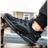 Anti Puncture Men Safety Shoes Summer Work Sneakers with Steel Toe Breathable Work Shoes for Men Protective Shoes with Metal Toe