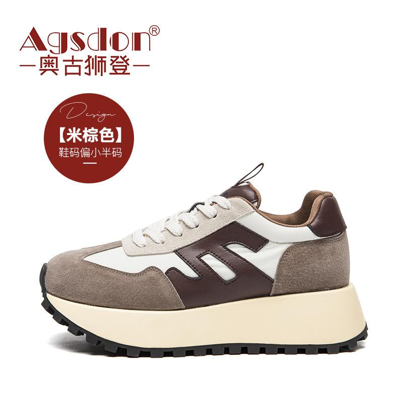 

Обувь Augustine Forrest Gump Женская 2025 Новая Зимняя ins Трендовая Крутая Платформа Студенческий Стиль Повседневные Кроссовки для Бега 40