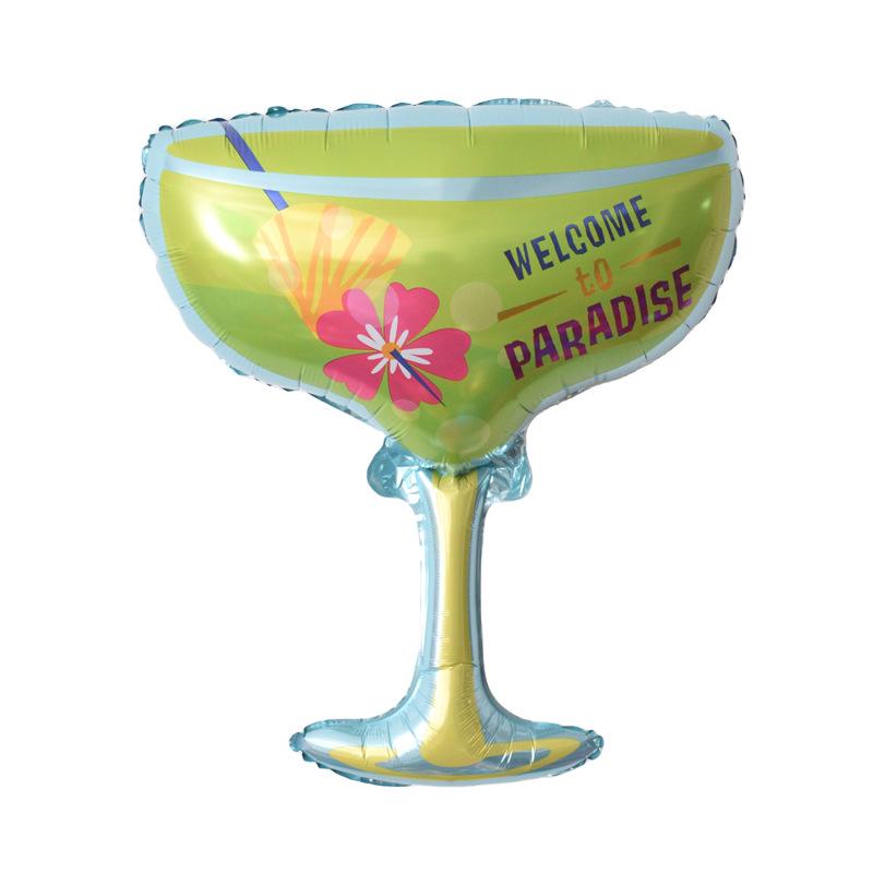 Nationaldag & Födelsedagsfestdekor: Stora folieballonger i form av champagne- och ölflaskor