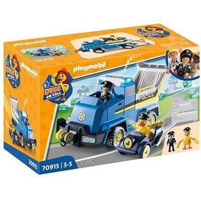 Playmobil Duck On Call Police Emergency Vehicle Construction Set