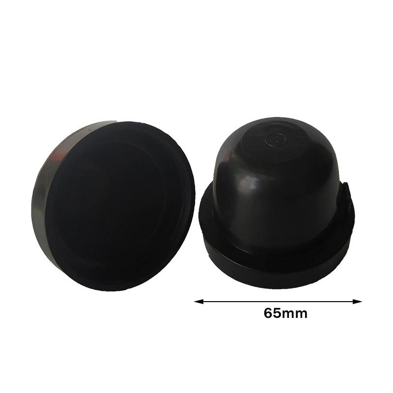 2Pcs 65MM Dia Rubber Housing Car LED Light Dust Cover Inner Dia Seal Cap Dust Cover For Car LED Headlight Lamp