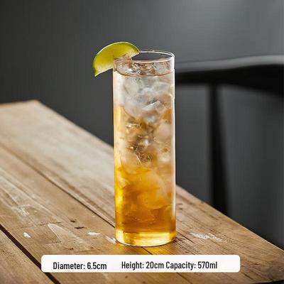 LISM Ultra-Thin Straight Highball Cocktail Glasses