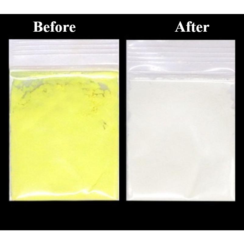 

10 цветов термохромный пигментный порошок – Активируемый температурой, меняющий цвет тепловой порошок для поделок, ногтей и DIY проектов жёлтый