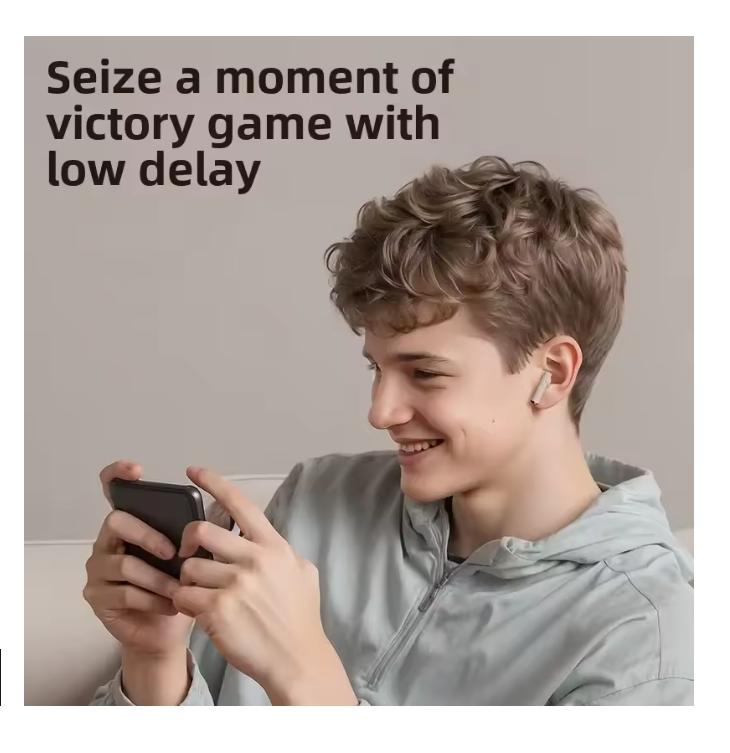 TWS Q86 Wireless Earphones Game Bluetooth Headphones with Microphone Noise Reduction Hi-Fi Bass Earphones for All Smartphones