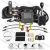 for CFMoto UForce U10 Pro/ Uforce U10 Pro XL UTV Turn Signal Kit 110dB Horn Pre-Wired Plug and Play UTV ATV Blinker Lever Switch