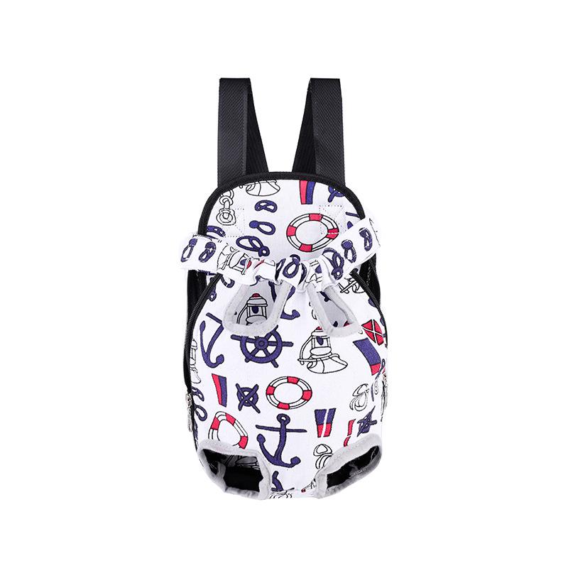 Dog Portable Breathable Outdoor Double Shoulder Pet Travel Backpack