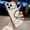 Apple iPhone 17 Pro Max Anti-Slip Skin-Feel Phone Case with Magnetic Metal Bracket for iPhone 16 - Protective Cover 15