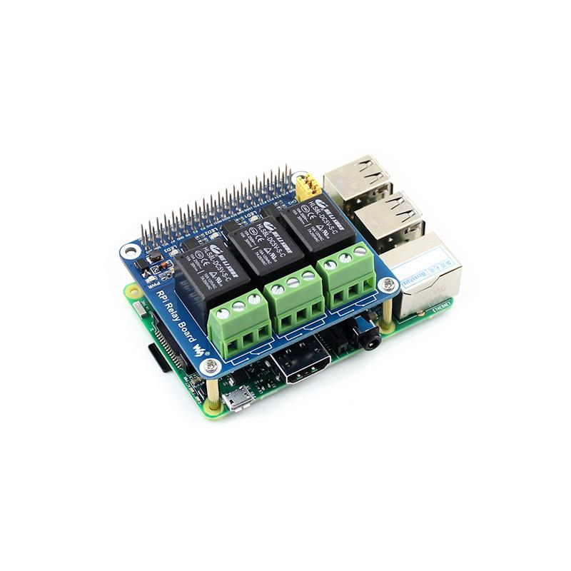 Micro Snow Raspberry Pi 4th Gen 3B+ Relay Expansion for Smart Home