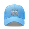 Kids Educational Baseball Cap - "PLAY IS LEARNING" Print Adjustable Breathable Lightweight Unisex Outdoor Sports Hat For School & Everyday Wear -