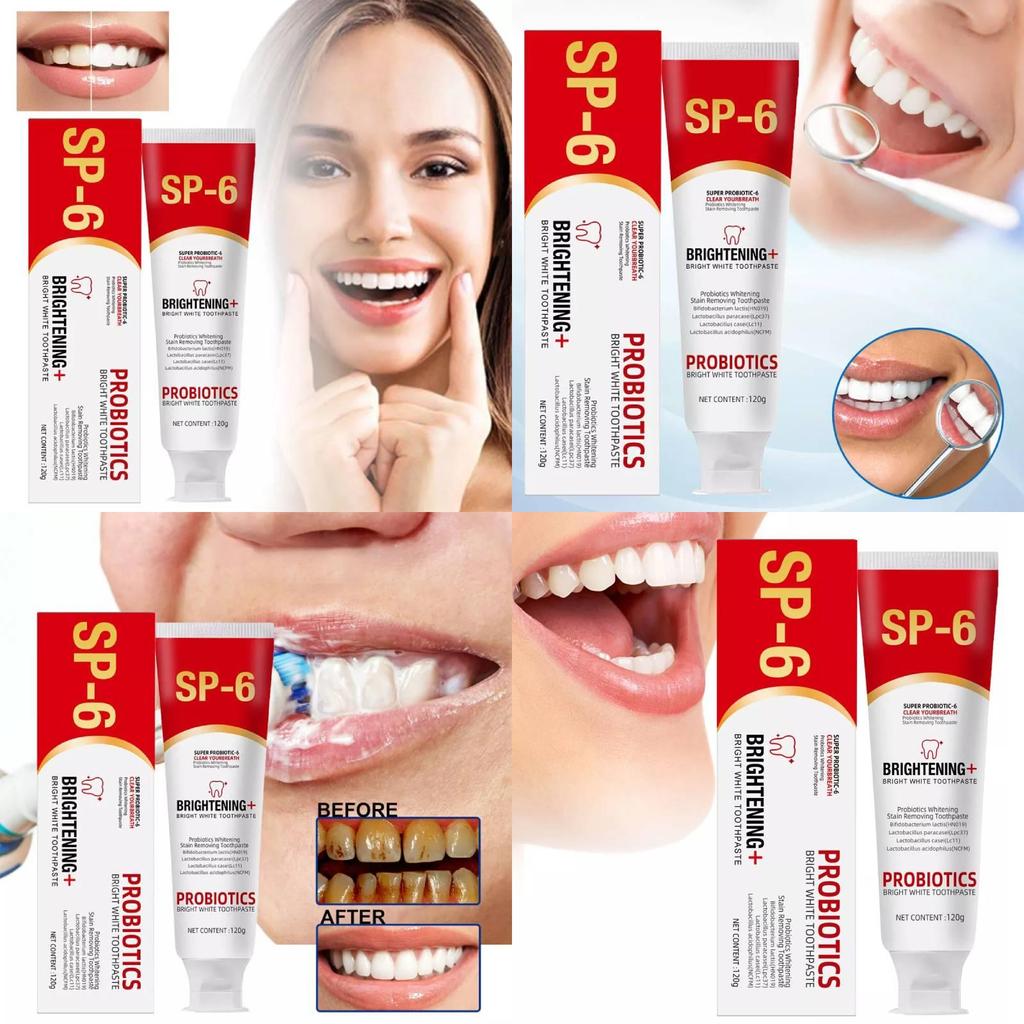 Premium Yilest Sp-6 Probiotic Whitening Toothpaste For Stain Removal And Fresh Breath
