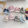 Adorable Children's Bowknot Crossbody Bag Fashionable Floral Design For Girls