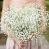 Művirágok műanyag Gypsophila barkács virágcsokrok esküvői otthoni dekorációhoz