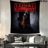Lethal Company Wall Hanging Printed Fabric Blanket Decorative Tapestries for Bedroom Living Room Home Decor