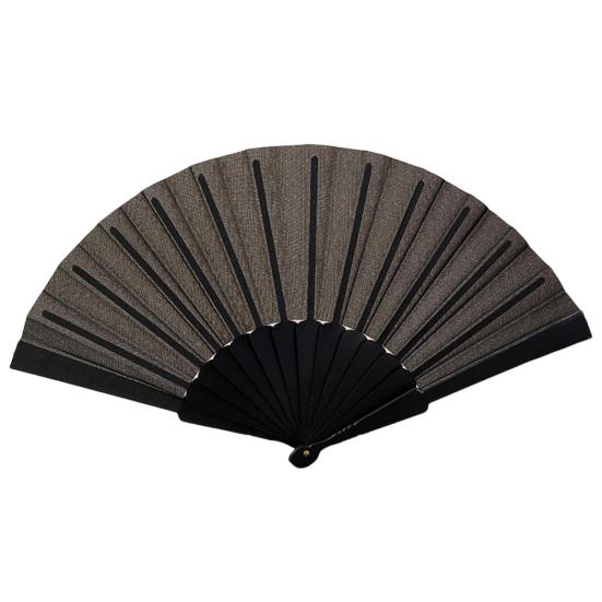 

Свадебный веер Простой и элегантный Удобная ручка Тонкая работа Чистый цвет Многоразовое украшение Отличная липкость Гладкий край Плоский веер Сувениры для вечеринок чёрный