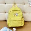 Schoolbag New Schoolbag Female Ins Wind Japanese Cute Cartoon Soft Girl College Wind Backpack Korean Version Candy Color Backpack