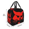 Bobcat Logo Insulated Lunch Bag for Women Children Portable Food Boxes Thermal Lunch Box Tote