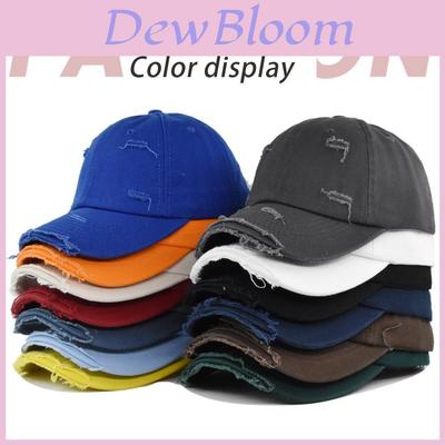 Vintage Washed Distressed Baseball Cap Adjustable Sun Hat For Couples Cl751-1 Black