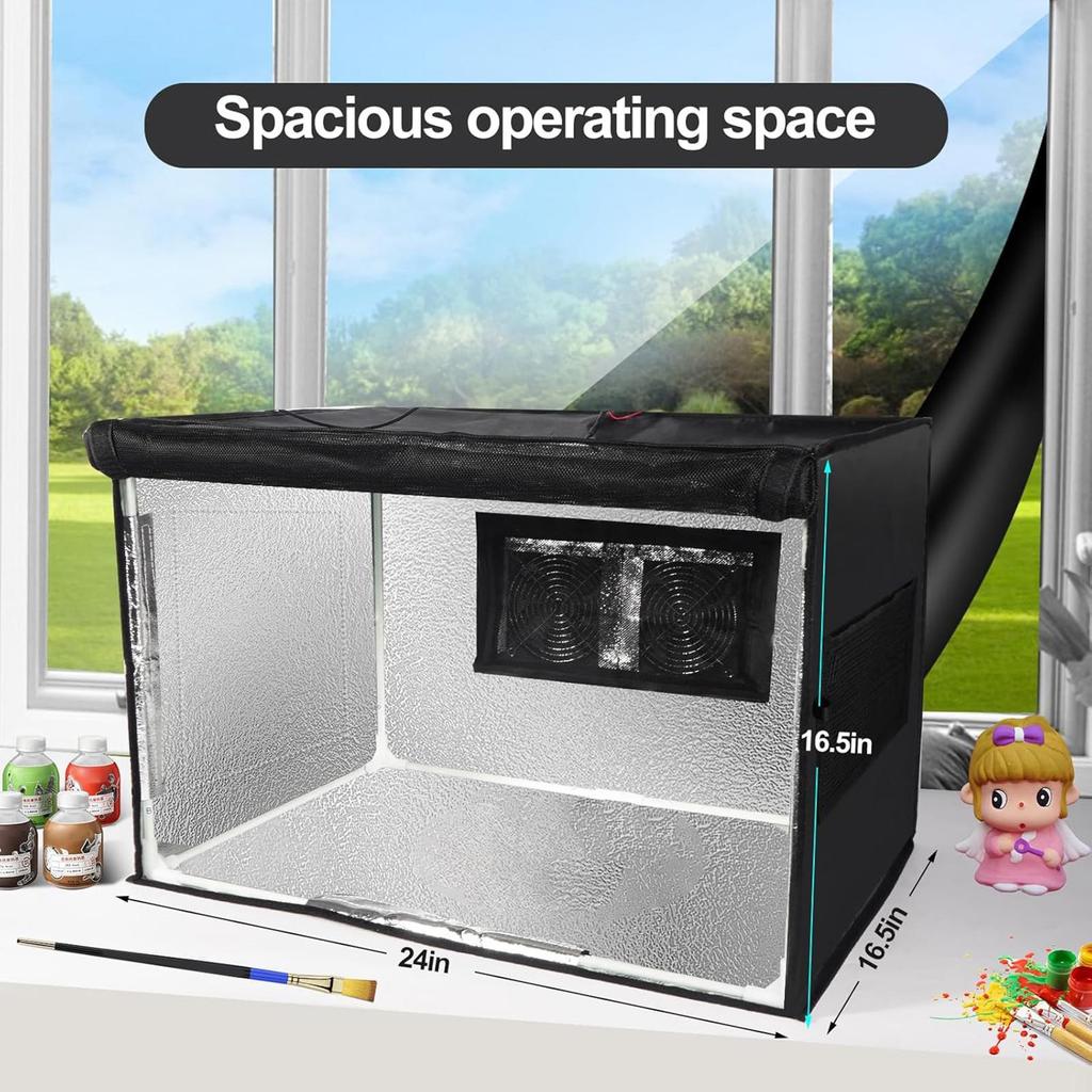Hobby Spray Booth Paint Foldable Accessories Universal Rainproof Tent Portable for Auto