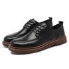 2021 New Men's Shoes Winter Trendy Shoes Men's Autumn and Winter Tooling Casual Leather Shoes Men's Versatile British Small Leather Shoes Men