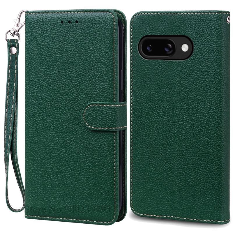 For Google Pixel 9A Case Flip Leather Wallet Cover For Google Pixel 9A Case Book Phone Cover Coque Fundas Capa