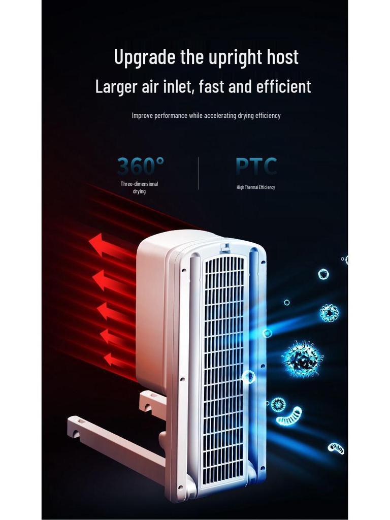 Energy-Efficient Large Capacity Automatic Clothes Drying Cabinet with Sterilization