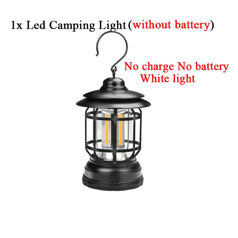 3000mAh Camping Lantern With Magnetic USB Rechargeable Camping Lantern 5 Lighting Modes Led Flashlights Outdoor Emergency Lamp