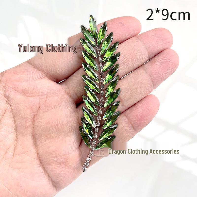 Luxury White Rhinestone Hotfix Stickers: Super Shiny DIY Dress Accessories with Hot Melt Adhesive