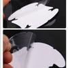 4pcs Universal Invisible Car Door Handle Scratches Automobile Shakes Protective Vinyl Protector Films Car Handle Protection