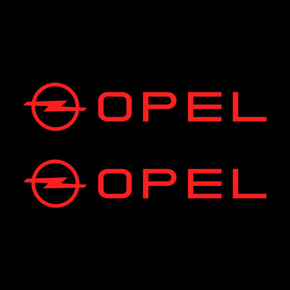 Car Styling PVC Logo Side Body Fender Windshield Trunk Bumper Sticker For Opel Astra Mokka Zafira Corsa Vectra Car Wheel Hubcap