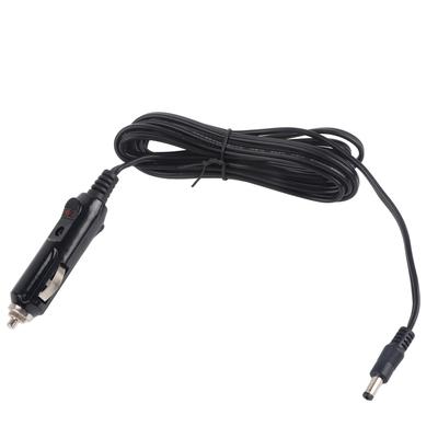 3 Meter 9.8 Fuß 12V DC 5.5mm x 2.1mm Auto Zigarettenanzünder Stromstecker Kabeladapterkabel