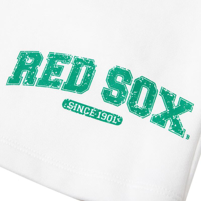New MLB Boston Red Sox Casual Shorts Unisex White 3ASPV0633-43WHS
