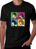 Classic Music Band T-Shirts Featuring Tees for TV Show Merchandise, Humorous Game Apparel, And Star