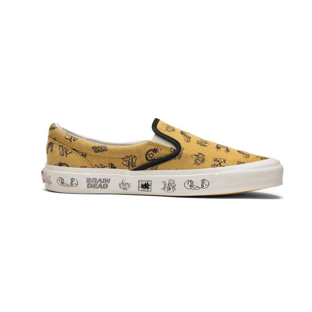 Vans Slip On Brain Dead Gold VN0A38FJN8B