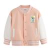 Girls’ Fashionable Baseball Jacket – Spring/Autumn Style