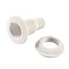 Bilge Pump Hose Installation Kit with 2 Clamps Thru-Hull Fitting for Boats Marine Bilge Pump Hose Installation Kit Accessories