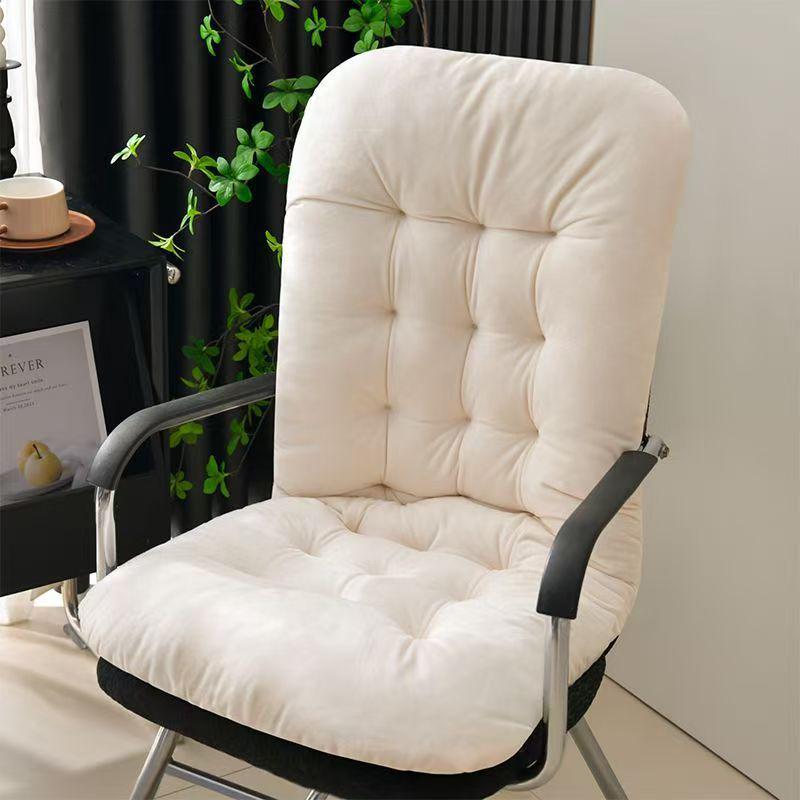 Super Soft Plush Bench & Seat Cushion - Thickened Autumn/Winter Back Support for Office, Lounge, and Rocking Chair