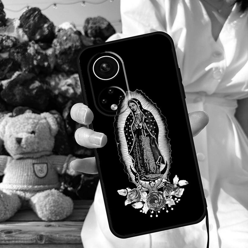 Virgen De Guadalupe Virgin Mary Case For Honor Magic 7 Pro 5 6 200 400 V5 50 70 90 Lite X9a X9b X9c X9d X8a X8b X8c Cover