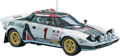 Hasegawa Lancia Stratos 1977 Monte Carlo Rally Winner Plastic Model CR32 1/24