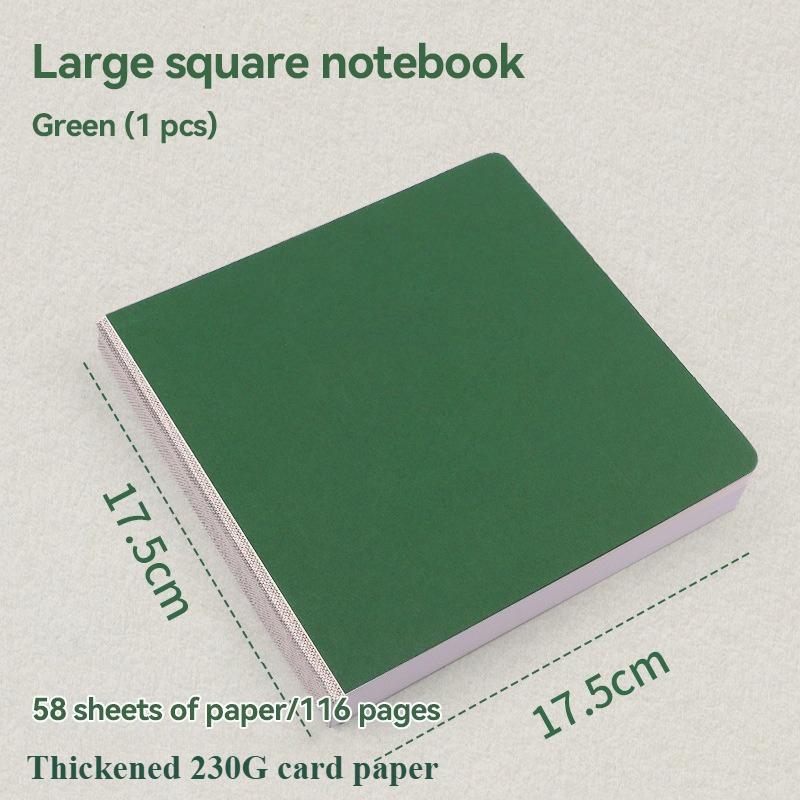 Borrence Mini Notebook Painting Handbook Portable Pocket Notepad 58 Sheets Drawing Book Back To School Stationery Art Supplies