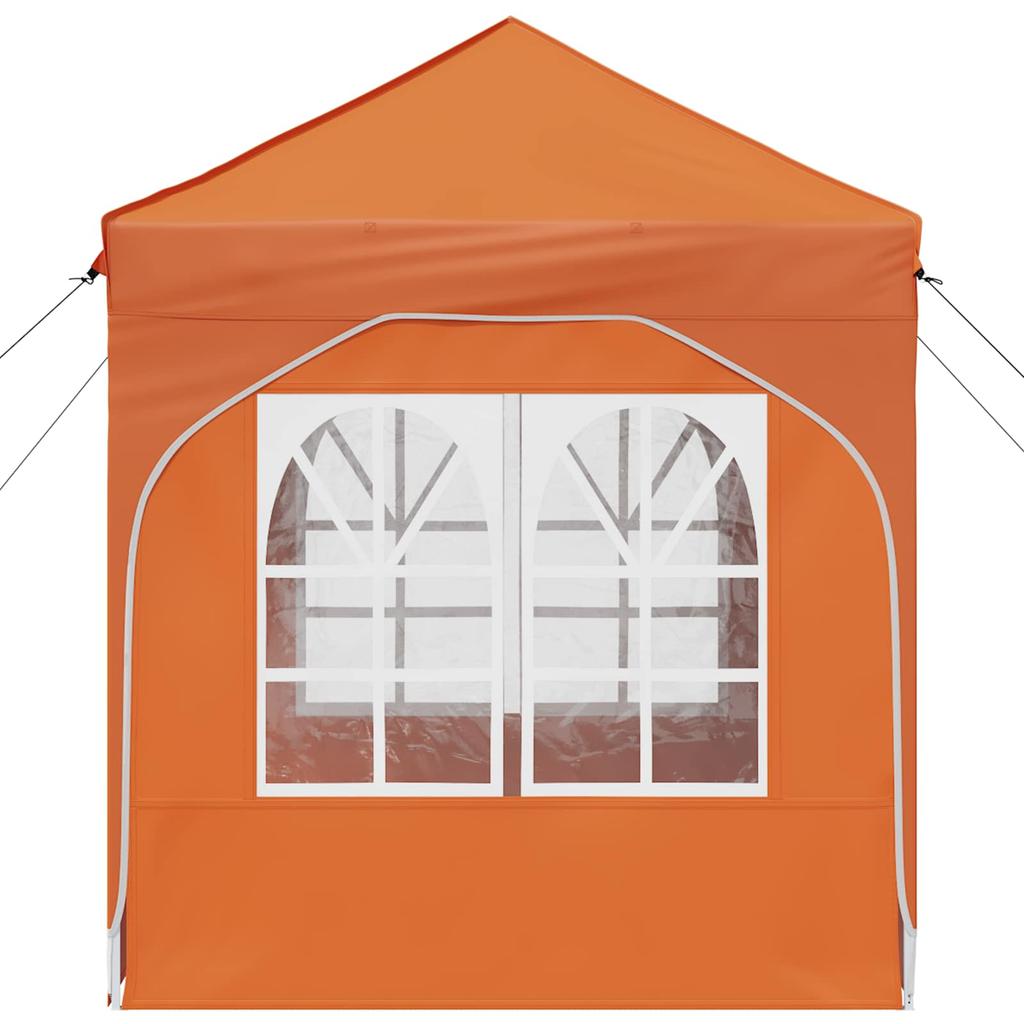 Pop Up Party Tent 192 X 192 X 245 Cm Orange